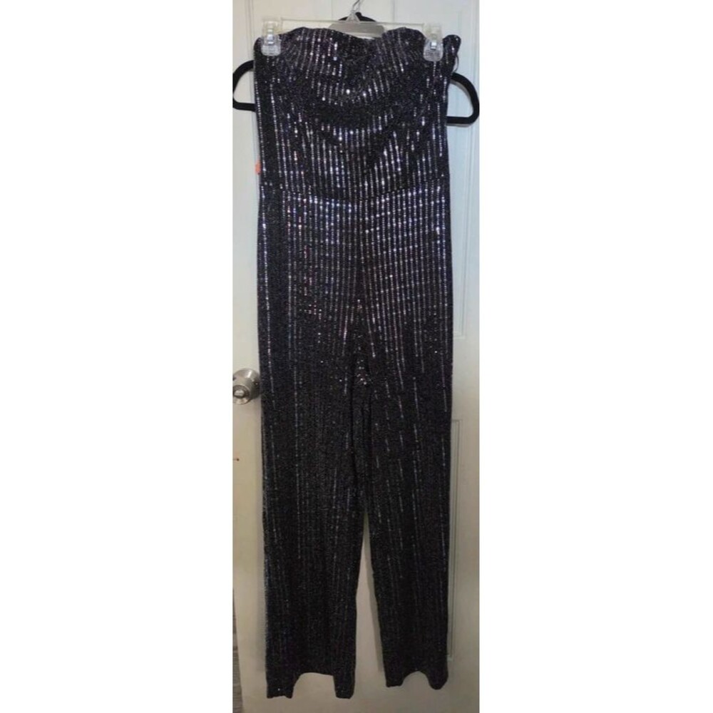 Premier Amour black sparkly romper